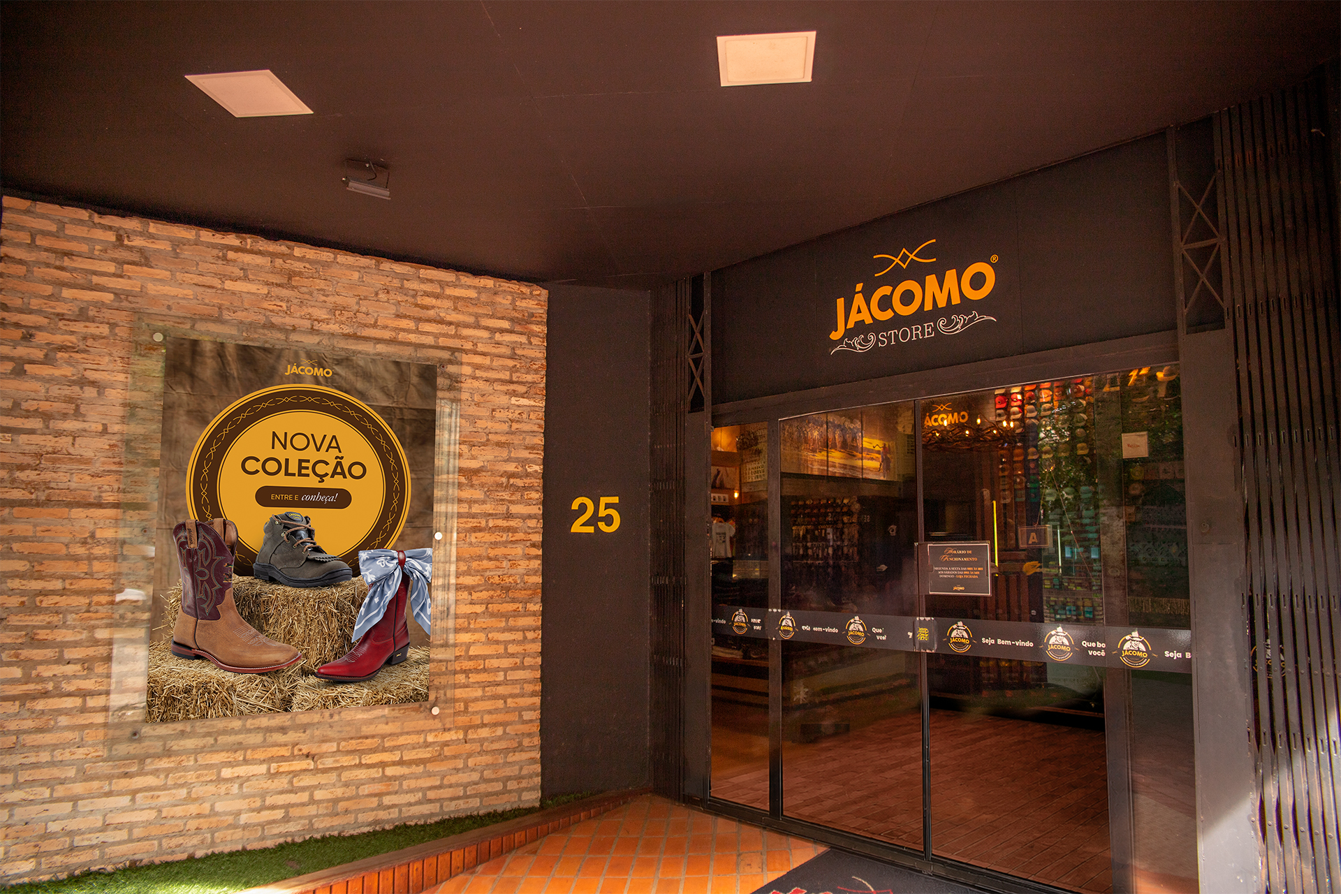 Fachada da Jácomo Store